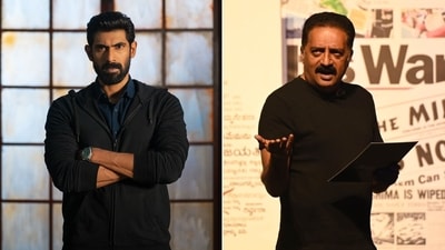 File photo of Rana Daggubati and Prakash Raj. (PTI/Netflix)
