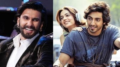 Ranveer Singh congratulates Aneet Padda and Ahaan Panday Ranveer Singh congratulates Aneet Padda and Ahaan Panday