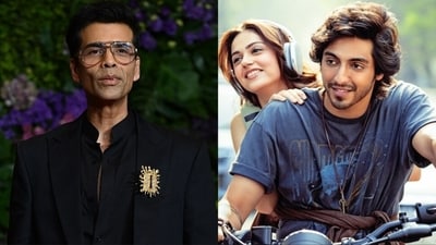 Karan Johar has only good things to say about Ahaan Panday and Aneet Padda's Saiyaara. Karan Johar has only good things to say about Ahaan Panday and Aneet Padda's Saiyaara.