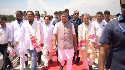 Sarma said the drive at Gorkhuti had emboldened us and we took steps to carry out other such evictions (X/himantabiswa) Sarma said the drive at Gorkhuti had emboldened us and we took steps to carry out other such evictions (X/himantabiswa)