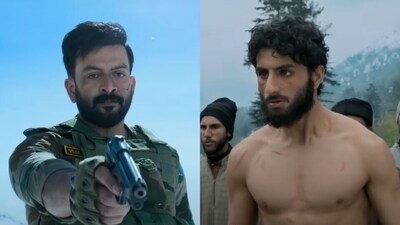 Prithviraj Sukumaran and Ibrahim Ali Khan will face off in Sarzameen soon. Prithviraj Sukumaran and Ibrahim Ali Khan will face off in Sarzameen soon.