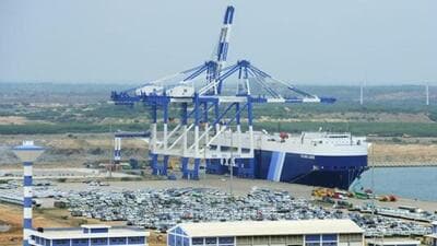 The Hambantota port in Sri Lanka. (AFP File Photo)
