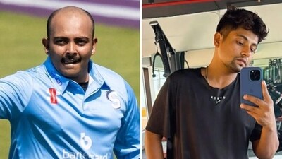 Will Prithvi Shaw, left, learn from Sarfaraz Khan? (Agencies/Sarfaraz Khan) Will Prithvi Shaw, left, learn from Sarfaraz Khan? (Agencies/Sarfaraz Khan)