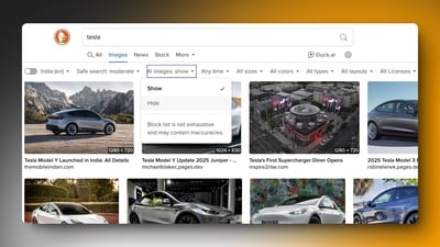 DuckDuckGo now lets you easily hide AI-generated images from your search results.