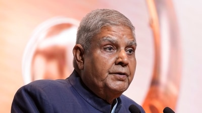 Jagdeep Dhankhar on Monday, July 21, sent his resignation to President Droupadi Murmu and said he was stepping down with immediate effect (PTI)