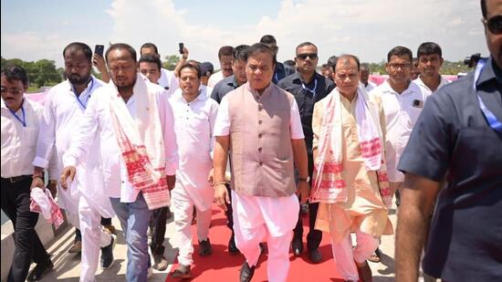 Sarma said the drive at Gorkhuti had emboldened us and we took steps to carry out other such evictions (X/himantabiswa)