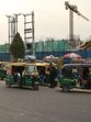 Currently, thousands of auto-rickshaws operate around busy metro stations such as Botanical Garden, Golf Course, City Centre, and Sector 52, often contributing to traffic snarls in the absence of dedicated stands. (HT Archive)