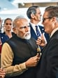PM Narendra Modi meets his British counterpart Keir Starmer on the sidelines of the G7 Summit in Canada last month. (PTI)