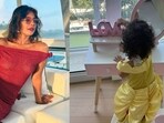 Priyanka Chopra shared adorable photos of daughter Malti Marie.