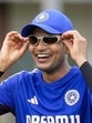 Shubman Gill during a training session ahead of the fourth Test. (PTI)