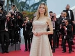 Angelina Jolie arrives for the screening of the film Eddington at the 78th edition of the Cannes Film Festival. Angelina Jolie arrives for the screening of the film Eddington at the 78th edition of the Cannes Film Festival.