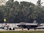 Memes flooded X as a Royal Navy F-35B jet, stranded in Kerala since June, finally took off.