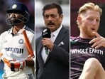 Ravi Shastri, middle, speaks about Ravindra Jadeja and Ben Stokes Ravi Shastri, middle, speaks about Ravindra Jadeja and Ben Stokes
