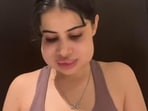 Uorfi Javed shared a new video of her swollen face on Instagram. Uorfi Javed shared a new video of her swollen face on Instagram.