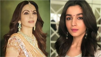Celebrity stylist Amit Thakur shares easy blow-dry brush hack for curtain bangs. (Instagram) Celebrity stylist Amit Thakur shares easy blow-dry brush hack for curtain bangs. (Instagram)