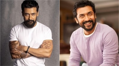 Check out how Suriya maintains his youthful energy and lean physique at 50 with diet and discipline. (Instagram) Check out how Suriya maintains his youthful energy and lean physique at 50 with diet and discipline. (Instagram)