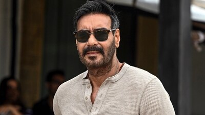 Bollywood actor Ajay Devgn during the promotion of his upcoming film Son of Sardaar 2, in Mumbai. (PTI) Bollywood actor Ajay Devgn during the promotion of his upcoming film Son of Sardaar 2, in Mumbai. (PTI)