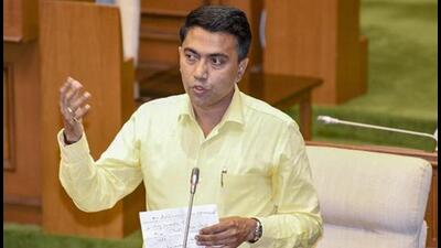 Goa chief minister Pramod Sawant promised to ban aggressive breeds of dogs in 2023. (PTI/file) Goa chief minister Pramod Sawant promised to ban aggressive breeds of dogs in 2023. (PTI/file)