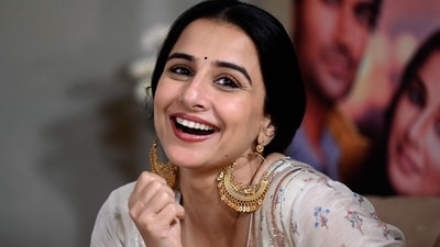 Vidya Balan expressed contentment in taking a break from acting, feeling no insecurity in a new interview. (AFP) Vidya Balan expressed contentment in taking a break from acting, feeling no insecurity in a new interview. (AFP)