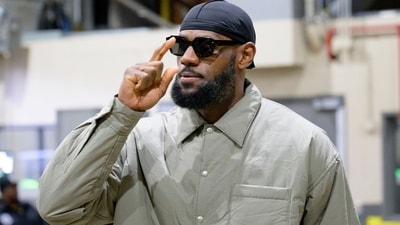 LeBron James was spotted enjoying a vacation in Cannes with Jeff Bezos and Lauren Sanchez (AP) LeBron James was spotted enjoying a vacation in Cannes with Jeff Bezos and Lauren Sanchez (AP)