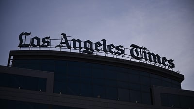 The Los Angeles Times newspaper headquarters are seen in El Segundo, California on January 18, 2024. (AFP) The Los Angeles Times newspaper headquarters are seen in El Segundo, California on January 18, 2024. (AFP)