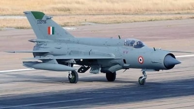 MiG-21 has long been under scrutiny due to a series of crashes over the years. (X) MiG-21 has long been under scrutiny due to a series of crashes over the years. (X)
