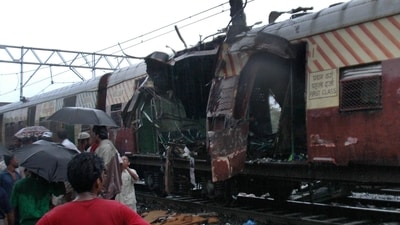 File Image: In this July 11, 2006 file photo, a train coach is damaged by a bomb blast at Matunga railway station in Mumbai. (PTI) File Image: In this July 11, 2006 file photo, a train coach is damaged by a bomb blast at Matunga railway station in Mumbai. (PTI)