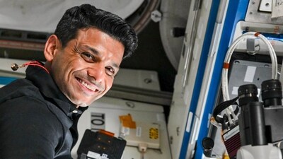 Shukla completed a landmark 18-day mission aboard the International Space Station (ISS) on July 15. (Axiom Space) Shukla completed a landmark 18-day mission aboard the International Space Station (ISS) on July 15. (Axiom Space)