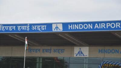 The Ghaziabad police will soon come up with a checkpoint near the civil terminal to restrict passage of unauthorised vehicles. (Sakib Ali / Hindustan Times) The Ghaziabad police will soon come up with a checkpoint near the civil terminal to restrict passage of unauthorised vehicles. (Sakib Ali / Hindustan Times)