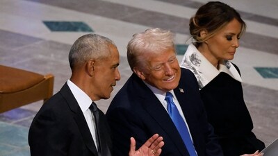 While Trump has frequently attacked Obama (L) by name, the Republican president has not, since returning to office in January, gone this far in pointing the finger at his Democratic predecessor with allegations of criminal action (AFP) While Trump has frequently attacked Obama (L) by name, the Republican president has not, since returning to office in January, gone this far in pointing the finger at his Democratic predecessor with allegations of criminal action (AFP)