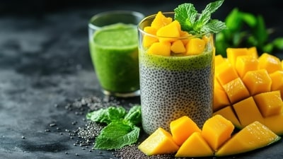 This smoothie is satisfying and filling. (Adobe Stock) This smoothie is satisfying and filling. (Adobe Stock)