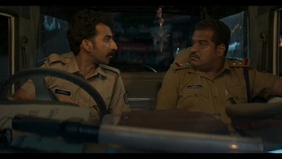 Ronth OTT release: Roshan Mathew and Dileesh Pothan in a still from the Shahi Kabir film. Ronth OTT release: Roshan Mathew and Dileesh Pothan in a still from the Shahi Kabir film.
