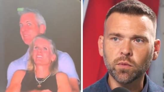 Jack Posobiec argued that Andy Byron was targeted because he was CEO, white and straight. (@crossroads_josh/ X)