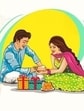 ‘Rakhi Mail’ has been prioritised within the postal system to ensure swift and efficient distribution. (HT Photo)