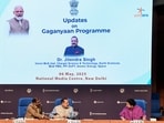 The long-term vision of the Indian Human Space Programme includes the Bharatiya Antariksha Station (BAS) by 2035 and the Indian Moon Landing by 2040.