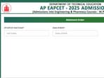 AP EAMCET Seat Allotment Result 2025 Live: Phase 1 seat allotment is released, direct link is given here