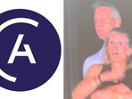 The logo of Astronomer (L, Source: X) and the viral moment of Andy Byron and Kristin Cabot (Source: X)