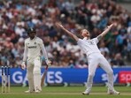 England's Ben Stokes appeals successfully for the lbw wicket of India's Shubman Gill 