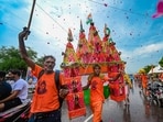 A large number of kanwariyas moving through Delhi caused massive traffic jams across the city, leaving many commuters stuck for hours. Traffic across Anand Vihar to Apsara Border was restricted till 8 AM on July 23 due to the Kanwar Yatra crossing from the route.&nbsp;