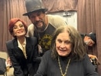 Jason Momoa shared a picture from Ozzy Osbourne's last public outing. (Instagram)