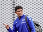Manchester: India's captain Shubman Gill during a practice session ahead of the fourth test cricket against England Manchester: India's captain Shubman Gill during a practice session ahead of the fourth test cricket against England