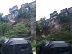 Mumbai rain: A landslide in the Mumbai Bhandup area has raised serious safety concerns. Mumbai rain: A landslide in the Mumbai Bhandup area has raised serious safety concerns.