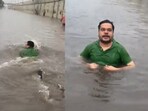 Heavy rainfall caused traffic jams and waterlogging across Delhi-NCR. Heavy rainfall caused traffic jams and waterlogging across Delhi-NCR.
