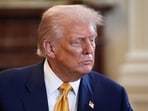 US President Donald Trump during a reception with Republican members of Congress in the East Room of the White House in Washington, DC, US, on Tuesday, US President Donald Trump during a reception with Republican members of Congress in the East Room of the White House in Washington, DC, US, on Tuesday,