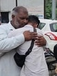 The victims’ kin and accomplices in an inconsolable state out the Yamunanagar civil hospital on Tuesday. (HT Photo)