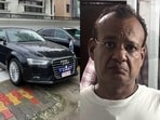 The accused, Harshvardhan Jain, had used diplomatic number plates on his vehicles and morphed photographs with prominent figures. The accused, Harshvardhan Jain, had used diplomatic number plates on his vehicles and morphed photographs with prominent figures.