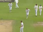 Harry Brook sprints at full speed after the end of an over in 4th Test Harry Brook sprints at full speed after the end of an over in 4th Test