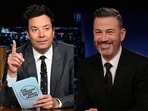 Jimmy Fallon and Jimmy Kimmel