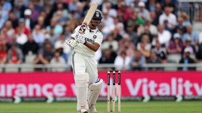 Yashasvi Jaiswal fought hard and scored 58 runs off 107 balls to set up the foundation for India. (@BCCI X) Yashasvi Jaiswal fought hard and scored 58 runs off 107 balls to set up the foundation for India. (@BCCI X)