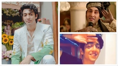 Ahaan Panday has got into the spotlight following the success of Saiyaara. Ahaan Panday has got into the spotlight following the success of Saiyaara.